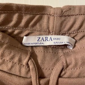Zara Basic tan lounge pants